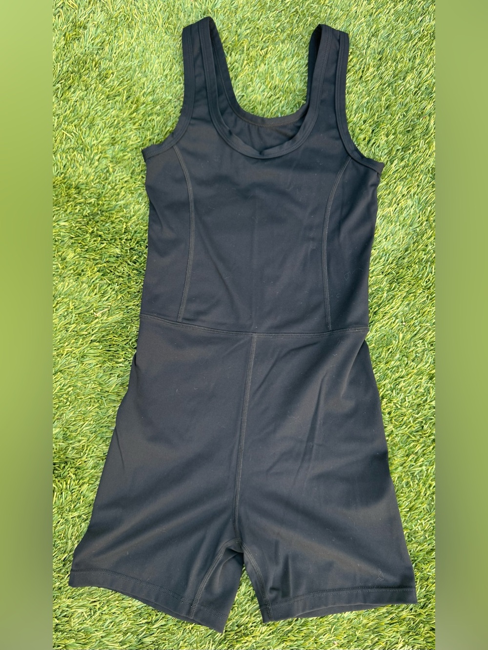 SET Active Black Sleeveless Romper
